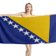 Bosnia and Herzegovina Flag Beach Towel, BH--02