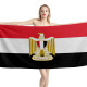 Egypt Flag Beach Towel