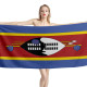 Eswatini Flag Beach Towel