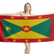 Grenada Flag Beach Towel