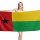 Guinea-Bissau Flag Beach Towel