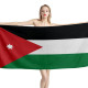 Jordan Flag Beach Towel