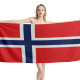 Norway Flag Beach Towel