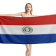 Paraguay Flag Beach Towel