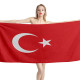 Turkey Flag Beach Towel