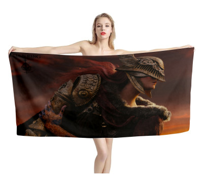 Elden Ring Game Beach Towel Model 326