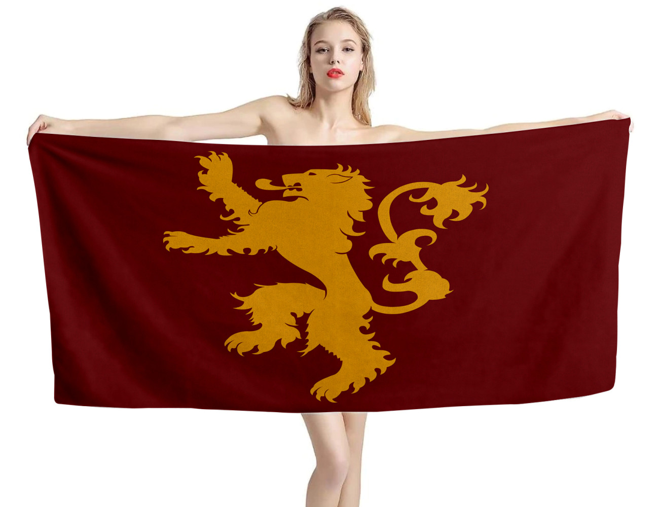 House Lannister, Game of Thrones Beach Towel, GAME-THRONES--2