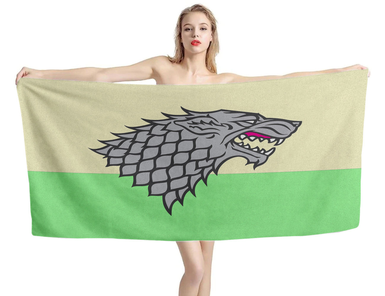 House Stark, Game of Thrones Beach Towel, GAME-THRONES--3