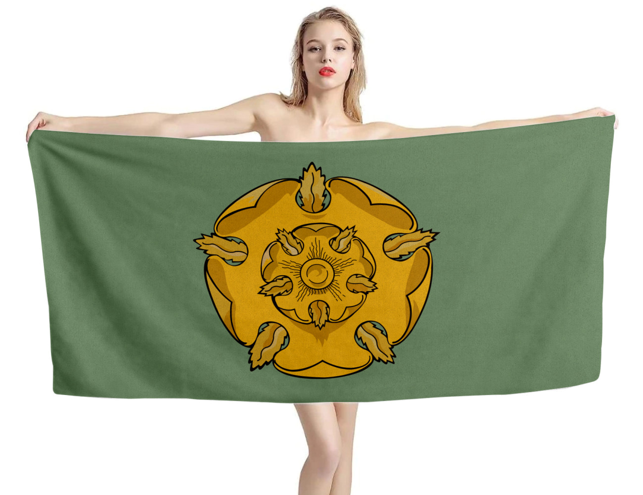 House Tyrell, Game of Thrones Beach Towel, GAME-THRONES--15