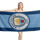 Manchester City F.C. Beach Towel