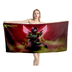 Viper Rio Valorant Game Beach Towel