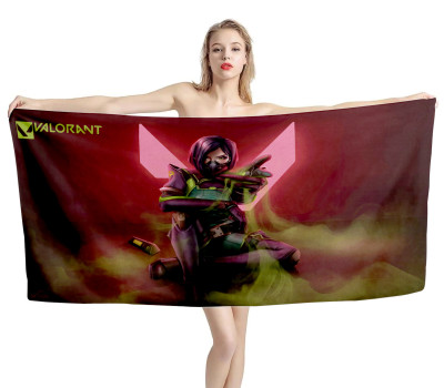 Viper Rio Valorant Game Beach Towel