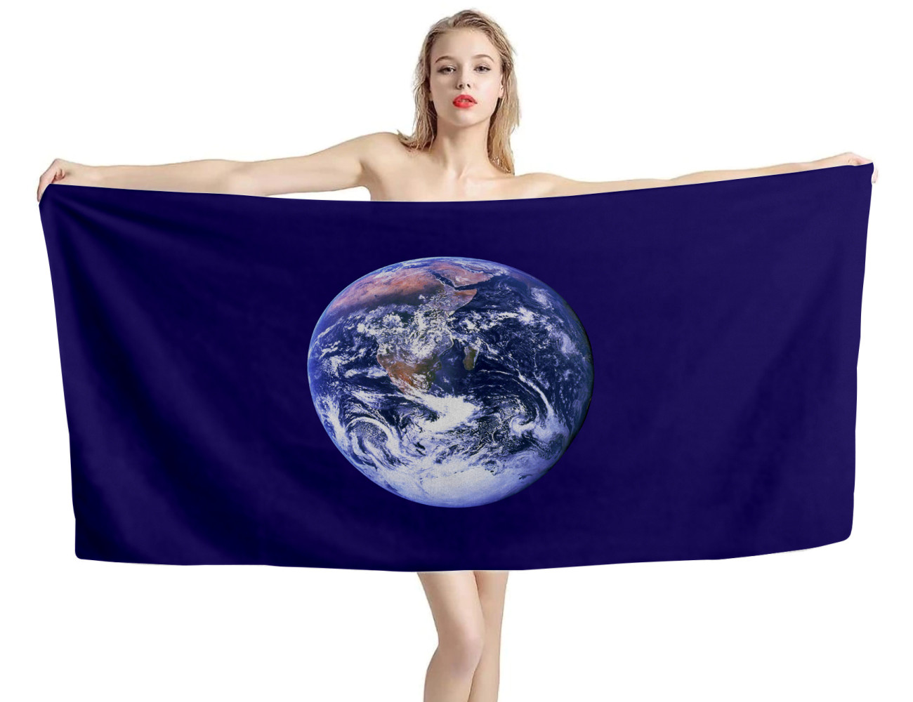 Earth Beach Towel Earth Beach Towel