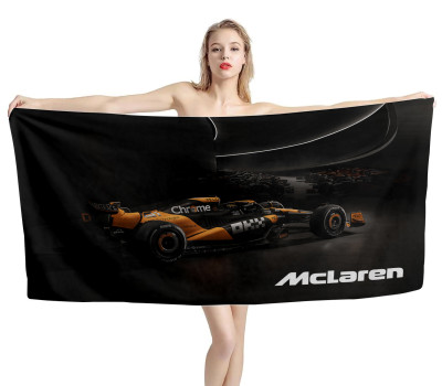 McLaren MCL38 Formula1 Beach Towel