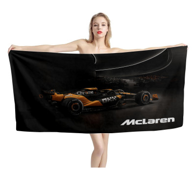 McLaren MCL38 Formula1 Beach Towel