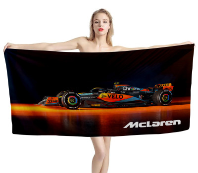 McLaren MCL60 Formula1 Beach Towel