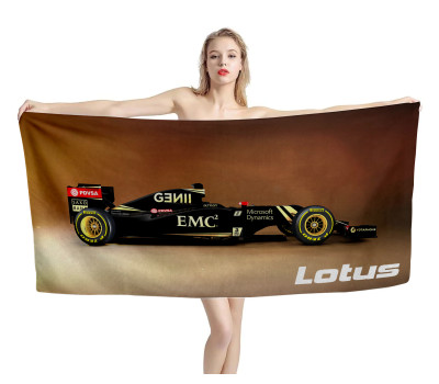Lotus F1 E23 Beach Towel