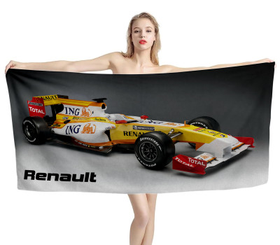 Renault F1 R29 Beach Towel