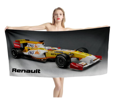 Renault F1 R29 Beach Towel