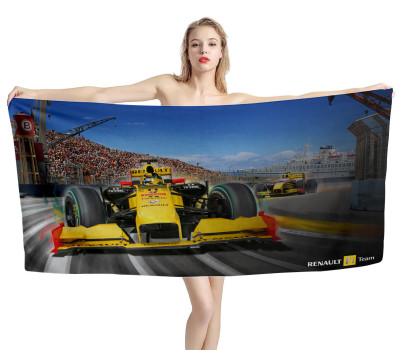 Renault R30 F1 Team Beach Towel