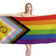 Intersex Inclusive Pride Beach Towel