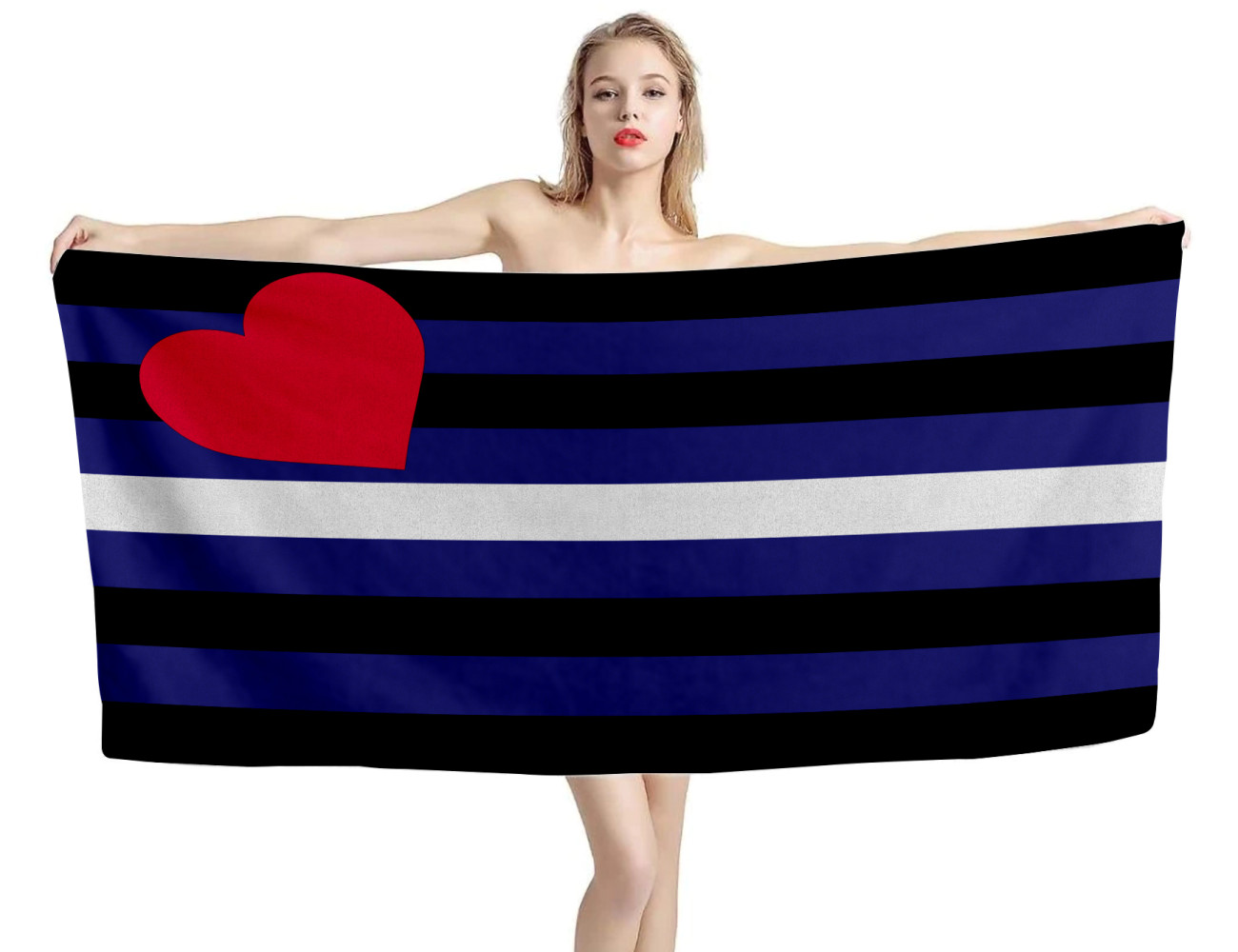 Leather Pride Beach Towel