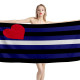 Leather Pride Beach Towel