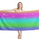 Unicorn Rainbow Beach Towel