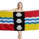 Bedfordshire Flag Beach Towel, UK--P02