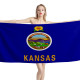 Kansas State Flagge Strandtücher, USA--TOWEL-5