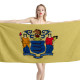 New Jersey States Flagge Strandtücher, USA--TOWEL-17