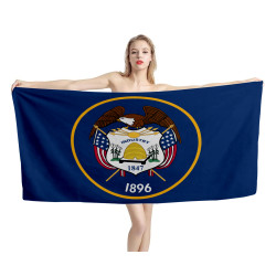 Utah States Flag Beach Towel