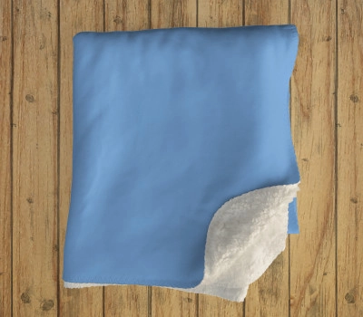 Argentina Flag Sherpa Blanket, Size - 100x150cm