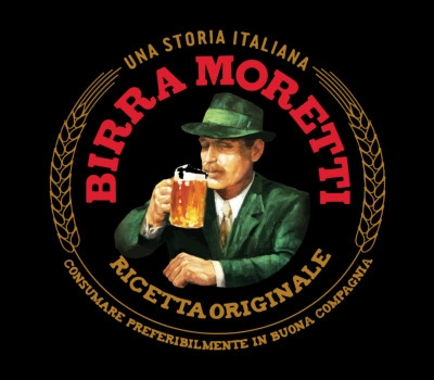 Birra Moretti Italian Beer Alcohol Drink Flag