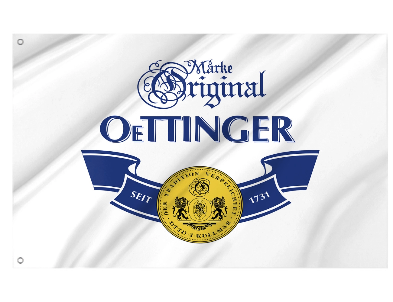 Oettinger Beer White Flag, BEER--34