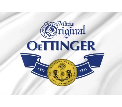 Oettinger Beer White Flag