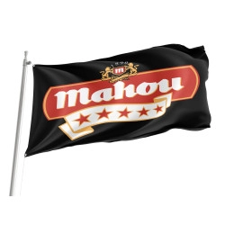 Mahou Beer Black Flag