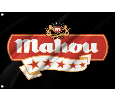 Mahou Beer Black Flag