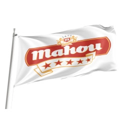 Mahou Beer White Flag