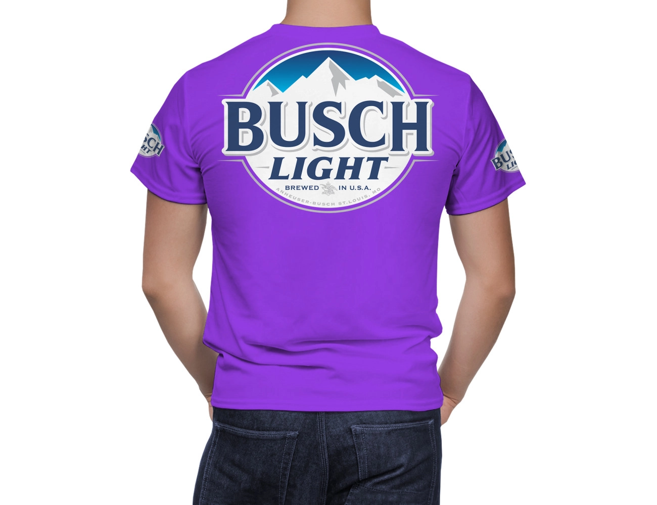 Busch Light Beer T-Shirt, BUSC-021