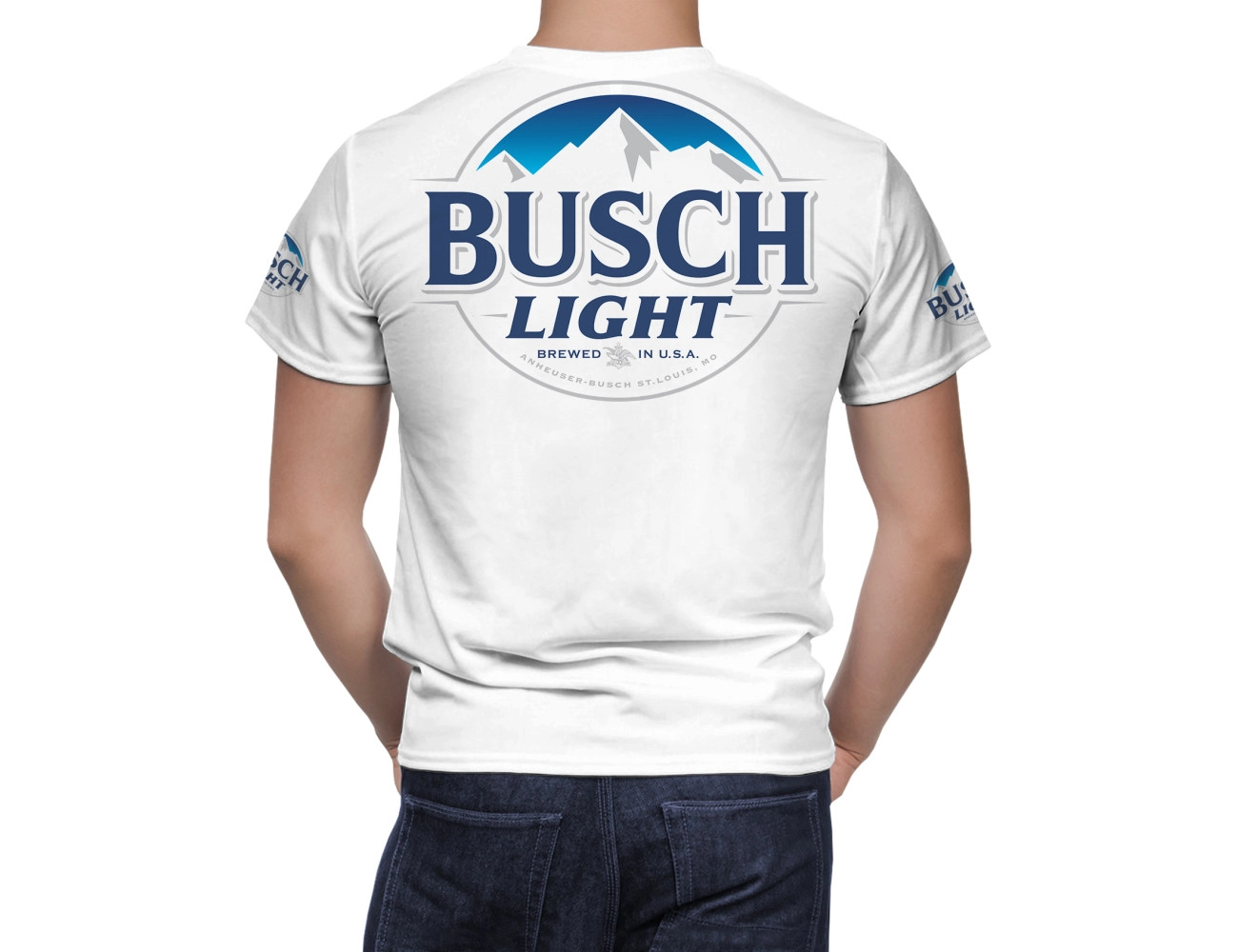 Busch Light Beer T-Shirt, BUSC-021