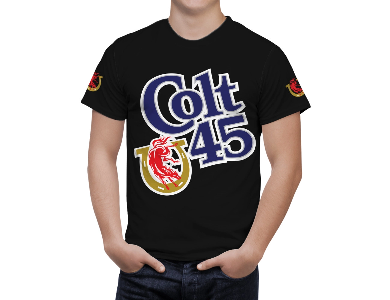 Colt 45 Beer T-Shirt, COLT-021