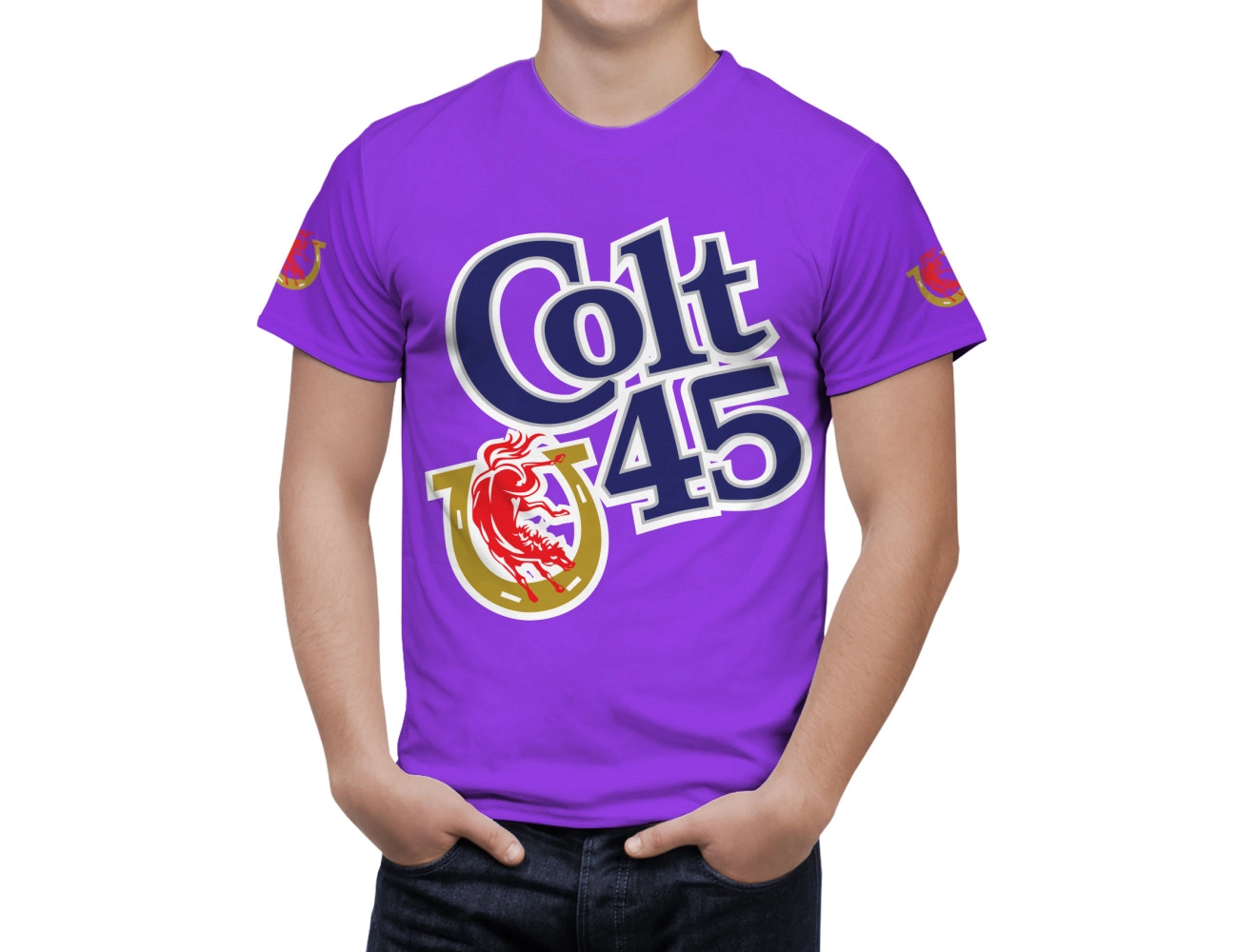 Colt 45 Beer T-Shirt, COLT-021