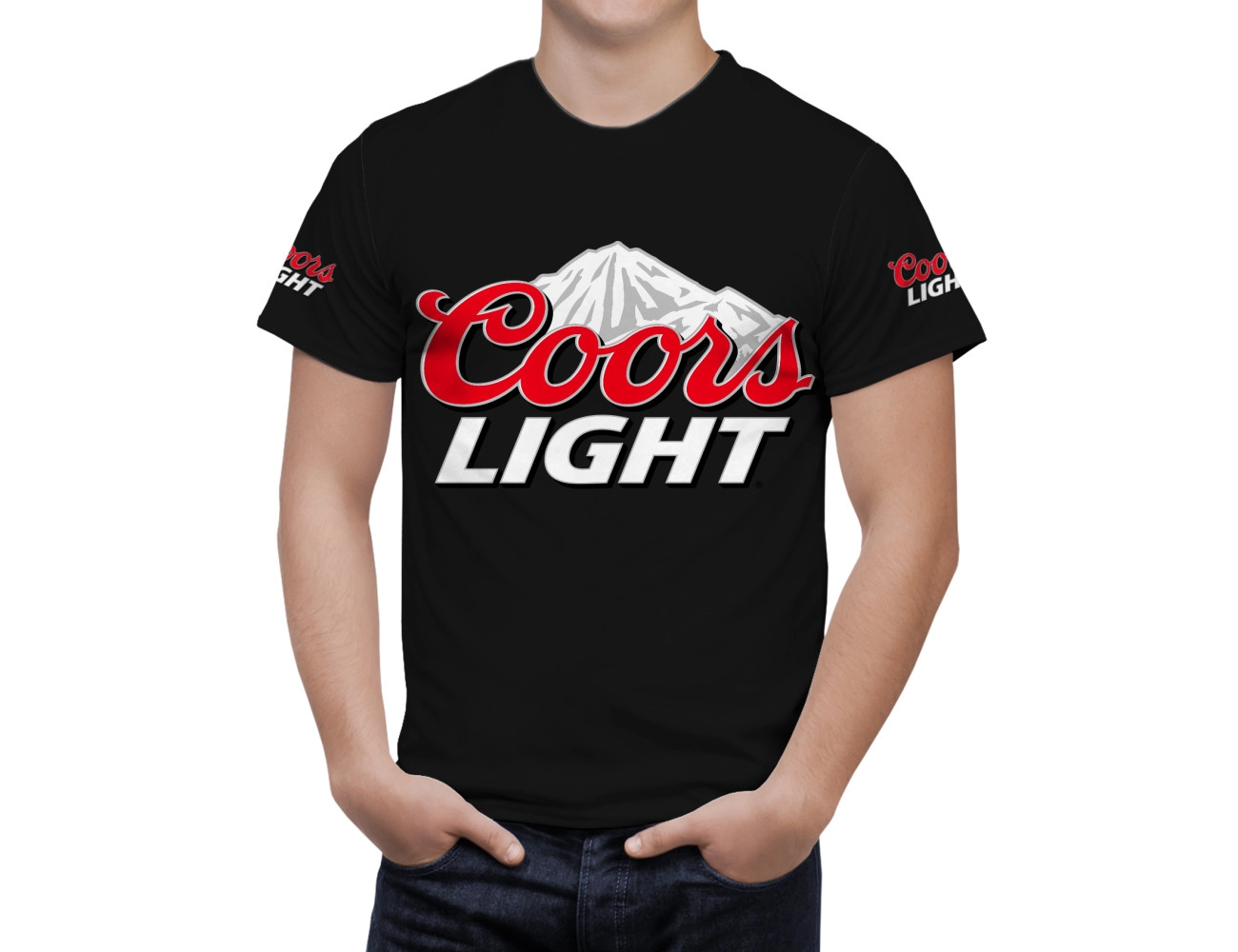 Coors Light Beer T-Shirt, COOR-22