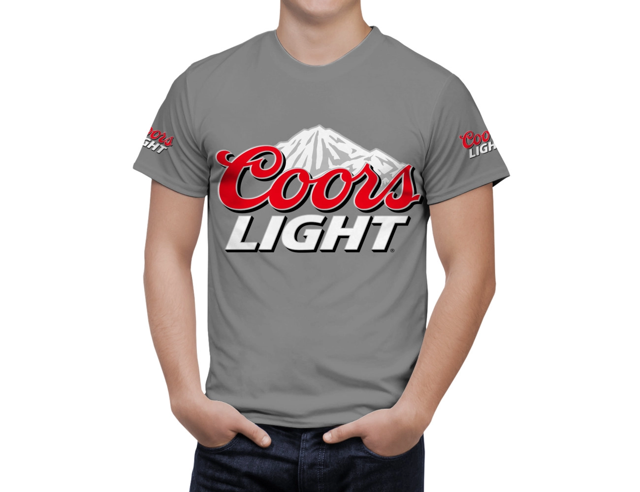 Coors Light Beer T-Shirt, COOR-22