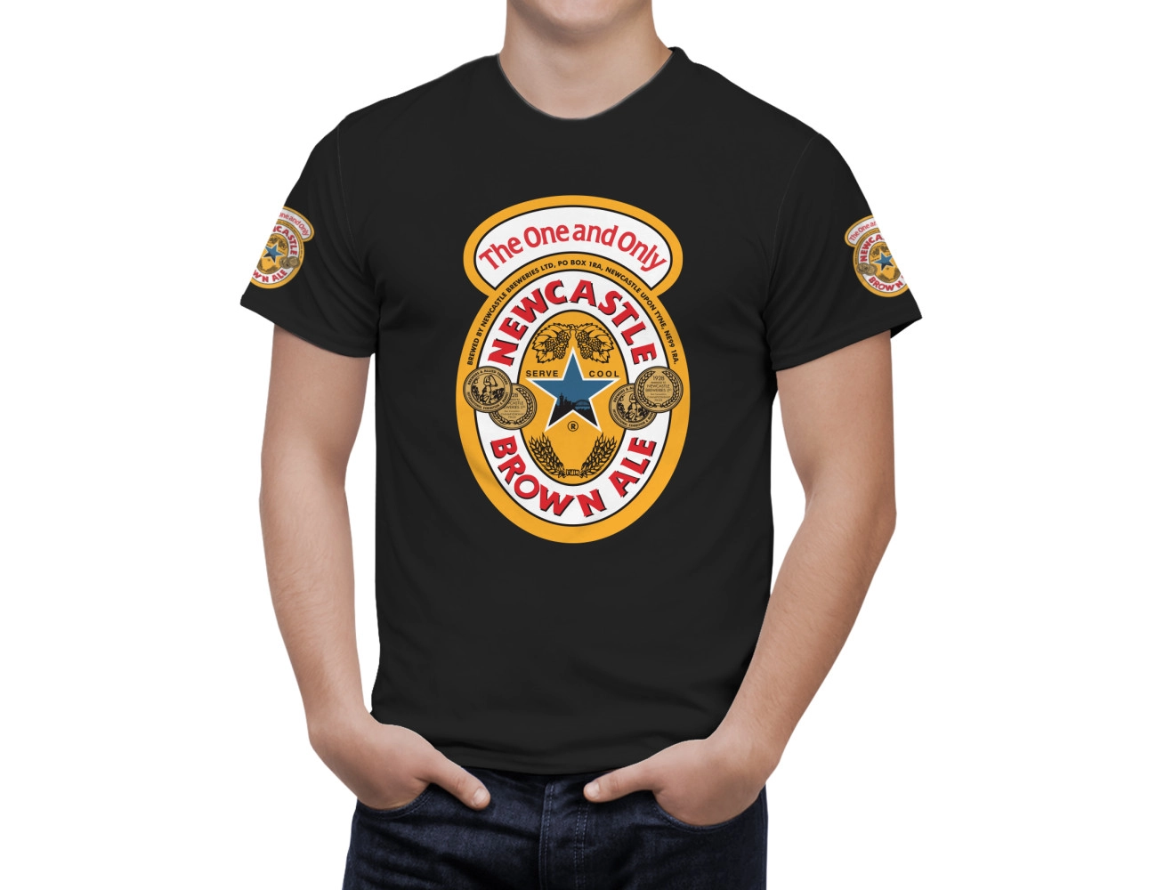 Newcastle Beer T-Shirt, NECAST-22