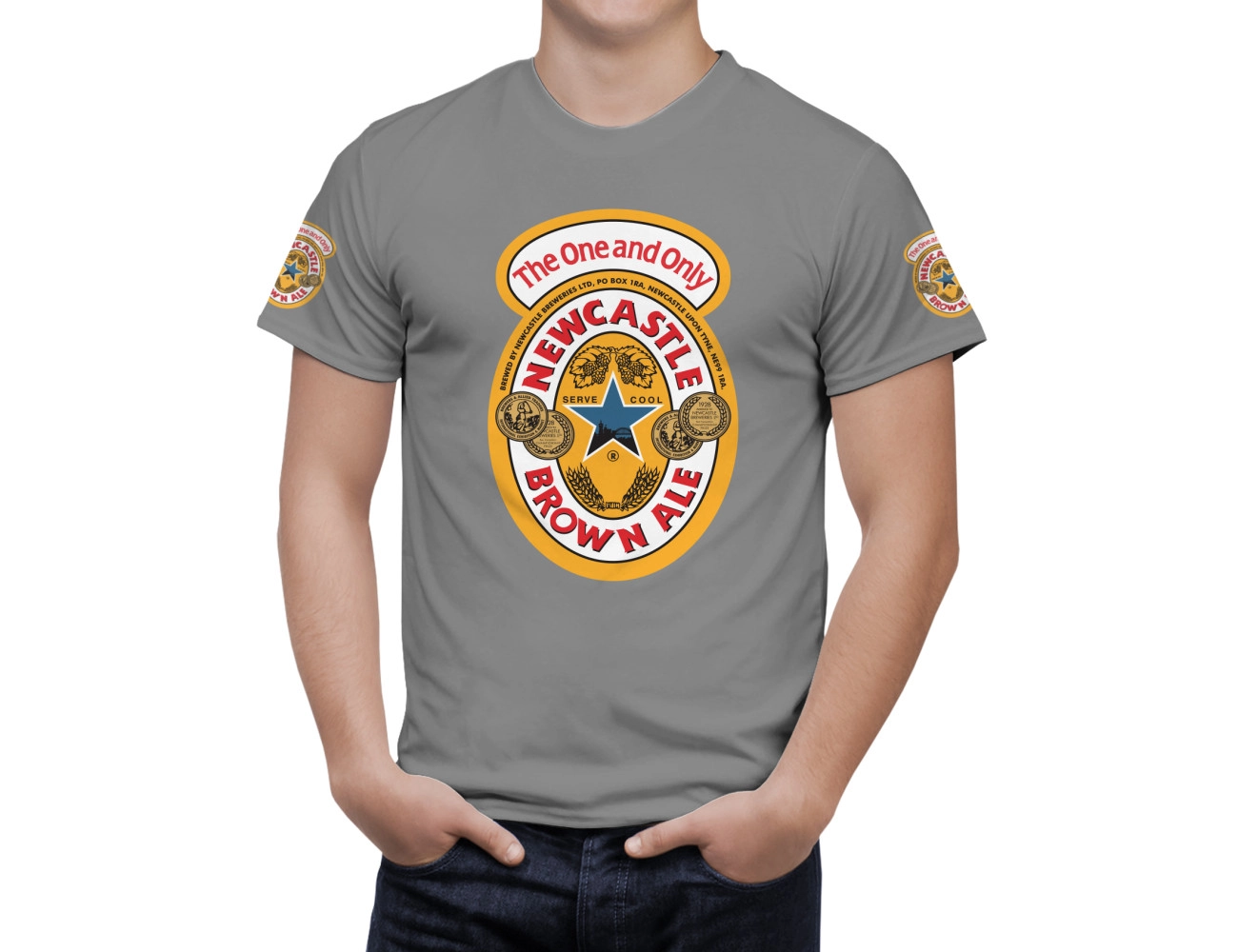 Newcastle Beer T-Shirt, NECAST-22