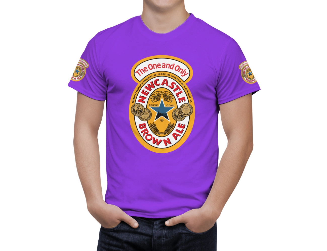 Newcastle Beer T-Shirt, NECAST-22