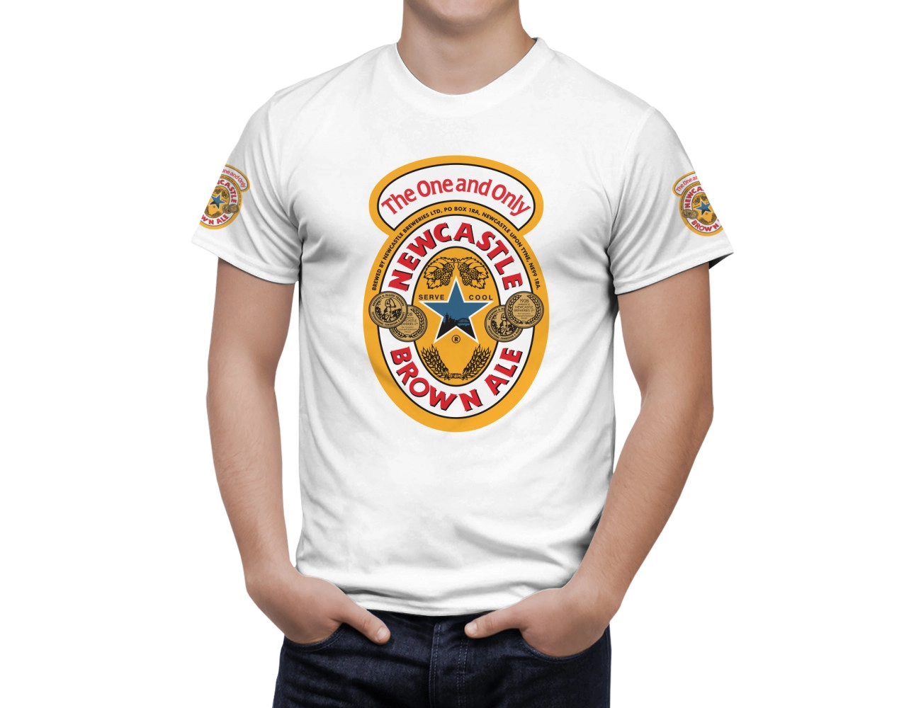 Newcastle Beer T-Shirt, NECAST-22