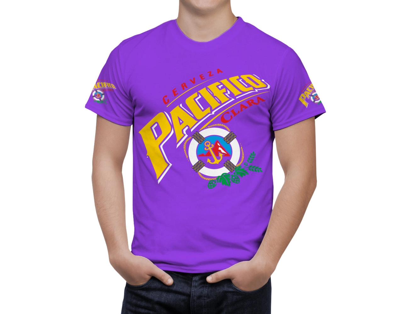 Pacifico Beer T-Shirt, PAC-66